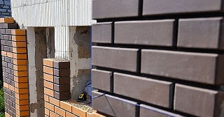 Фасады домов из кирпича в Торжке: качественная кладка от 1153 рублей