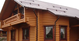 Строительство дома из оцилиндрованного бревна в Торжке - от 136253 рублей